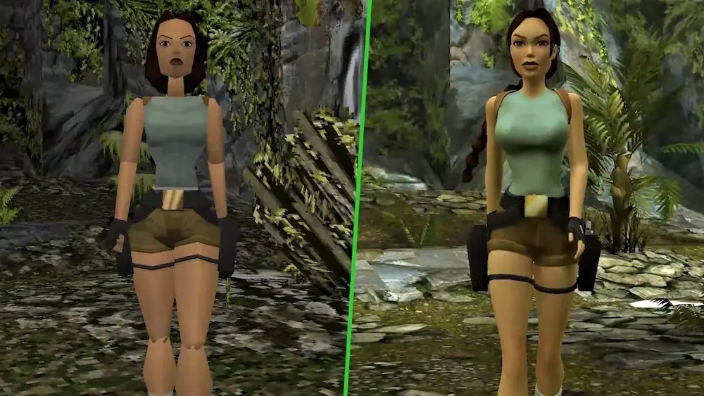 Tomb Raider Remastered comparison