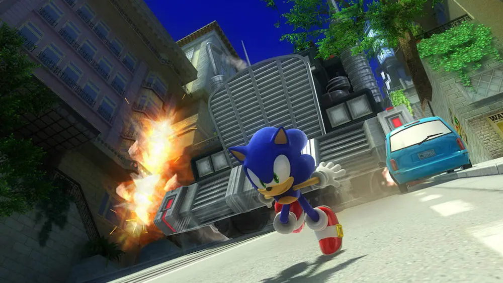 Sonic X Shadow Generations game